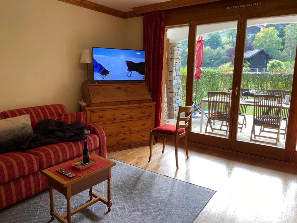 Studio - La Vieze Thermes Park Leilighet Val dʼIlliez Eksteriør bilde